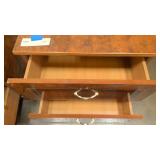 Vintage Burl Wood Italian Night stands