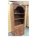 Antique decorative cabinet with hand painted doors