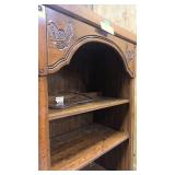 Antique decorative cabinet with hand painted doors