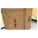 Vintage Ethan Allen Heirloom Nutmeg Maple Cabinet