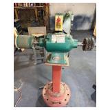 Grizzly G3623 Industrial Buffer with Stand