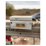 Wood spindle tenonizer. Commercial tenon cutting machinery for log furniture, timber framing, and handrail construction