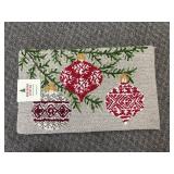 Hand Hooked Accent Rug 22"x38"