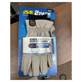 Mechanix Wear 2 Pack: Insulated Durahide Cold Work Winter Gloves - MSRP $30