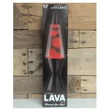LAVA 14.5" Scarlet Soundwave Novelty Table Lamp