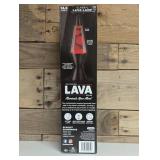 LAVA 14.5" Scarlet Soundwave Novelty Table Lamp