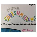 BigMouth Inc X Original Squishmallows Wanda The Watermelon Pool Float 4 Ft Long