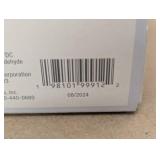 Set of 3 potted geranium arrangements Artificial construction Ceramic Containers