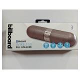 Billboard Bluetooth Wireless Pill Speaker - Bass & Fm Tuner