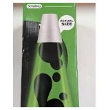 Classic Lava Lamp - 14.5" - Black/Green - Illuminate Your Mood