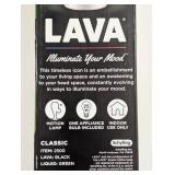 Classic Lava Lamp - 14.5" - Black/Green - Illuminate Your Mood