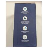 REVIX 2-Pack Large Cold Packs for Back, Rotator Cuff, Hip, Knee, and Shin, Versatile Cold Compress with Soft Plush Lining and Strap, 16" × 9"