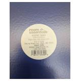 Metal Cutout Round Patio Accent Table - Room Essentials™ - Blue