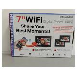 Sylvania WiFi 7 inch Digital Photo Picture Frame Black