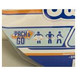 SwimWays Spring Float Papasan Inflatable Pool Lounger with Hyper-Flate Valve - Aqua