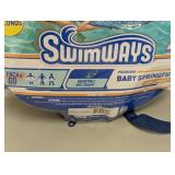 Swimways Sun Canopy Spring Float with Hyper-Flate Valve - Shark
