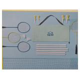 SUN SQUAD BADMINTON SET : LAWN SPORTS FOR ADULTS - MULTI