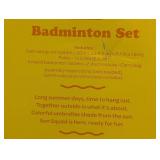 SUN SQUAD BADMINTON SET : LAWN SPORTS FOR ADULTS - MULTI