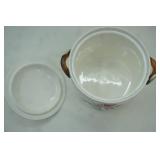 Vintage Lefton Americana Rose Canister 1950s