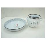 Antique Victorian Vanity Chamber Water Pitcher