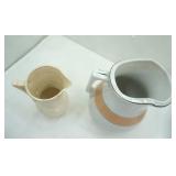 Enamel Pot Utensil Holder and Tray. Farmhouse Themed.