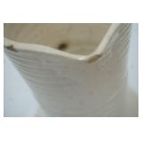 Enamel Pot Utensil Holder and Tray. Farmhouse Themed.