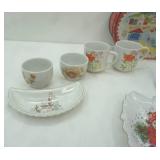 Vintage Kitchen Utensils, China, Cookie Tin Basket and More