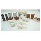Collection of Vintage Salt & Pepper Shakers