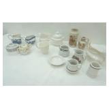 Collection of Vintage Ceramic, Porcelain, Ironstone Creamers and Sugar Dishes