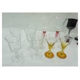 Vintage & Modern Stemmed Glassware