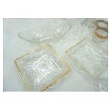 Vintage Crystal and Other Clear Glassware