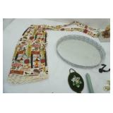 Vintage Vanity Mirror and Other Decor