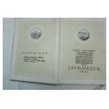 Antique Book. "The Jayhawker" 1927