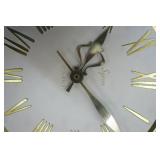 Vintage Syroco Seven Jewels Ornate Wall Clock. 1960s