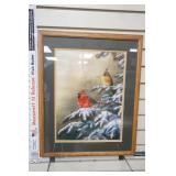 Framed Art Print "Winter Refuge" by Jim Hansel.