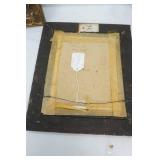 Pair of Framed Oil Paintings. In Ornate Gold-Toned Frames. 13"x 15"x1.5"