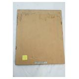 "Head of Christ" Framed Print. 10"x12.5"