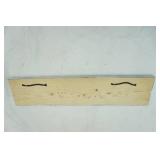 "just living the dream" wood sign wall decor. 24"x5.5"