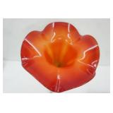 Murano Style Glass Vase Base 14" Tall. Lilly