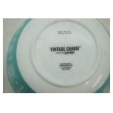 Vintage Charm Inspired by Pyrex Mixing Bowl. 8.5" diameter by 4.25" tall