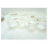 Vintage Anchor Hocking Milk Glass Dishes