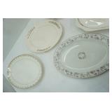 Collection of Vintage China Platters