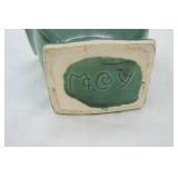 McCoy Green Planter , 6" tall