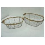 Wire Baskets (2)