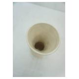 Vintage McCoy Double Handle Vase 4.25" diameter by 8" tall