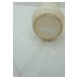 Vintage McCoy Double Handle Vase 4.25" diameter by 8" tall