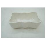 Vintage UPCO Pottery White Glaze Planter