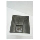 Tin Tub Planter 11"x8"x11"