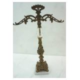 Vintage Brass and Crystal Scales of Justice Display Piece