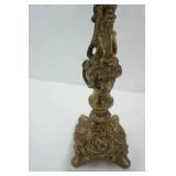 Vintage Brass and Crystal Scales of Justice Display Piece